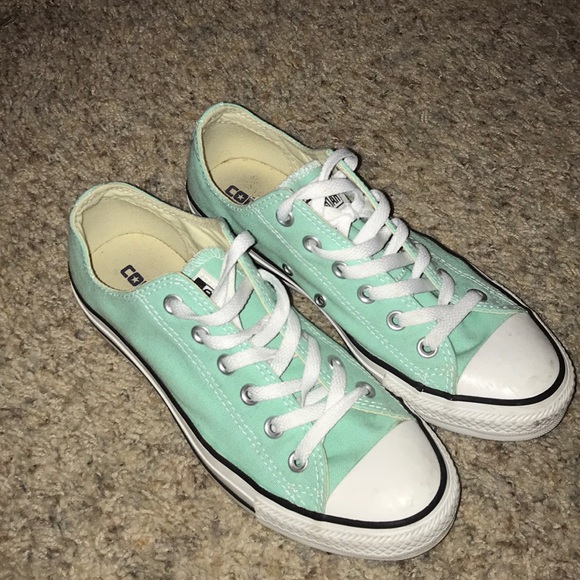 green converse womens size 8
